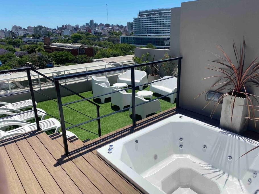 Ferienwohnung Estudio En Palermo Hollywood Buenos Aires Exterior foto